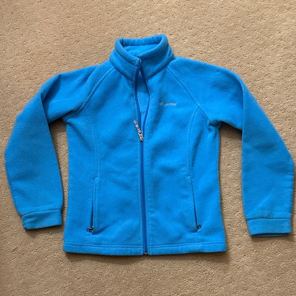Columbia Teal Fleece Jacket